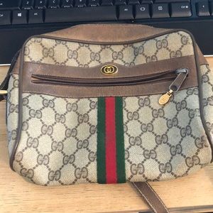 Authentic Vintage Gucci Crossbody Bag